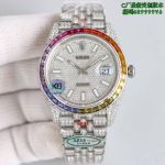 Replica Rolex Datejust 41mm 904L Steel 2824 Movement 6R999V6 Diamond Watch